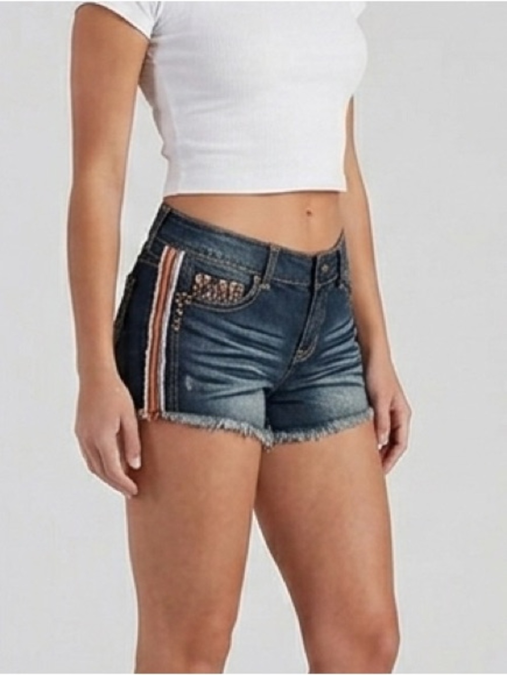 RUE 21 Low Rise Stretch Shorts - 3/4
